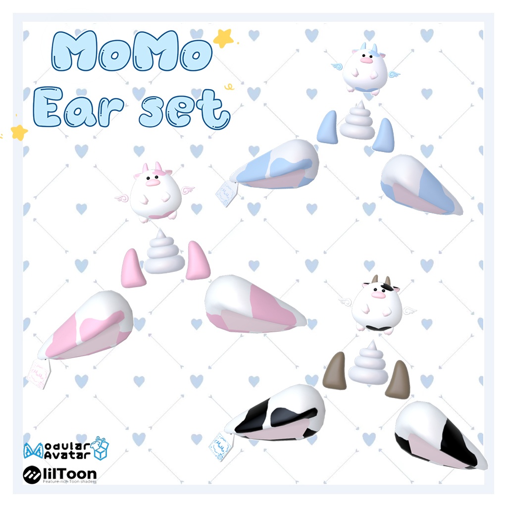 🐮MOMO Ear🐮モモの耳【MA対応】
