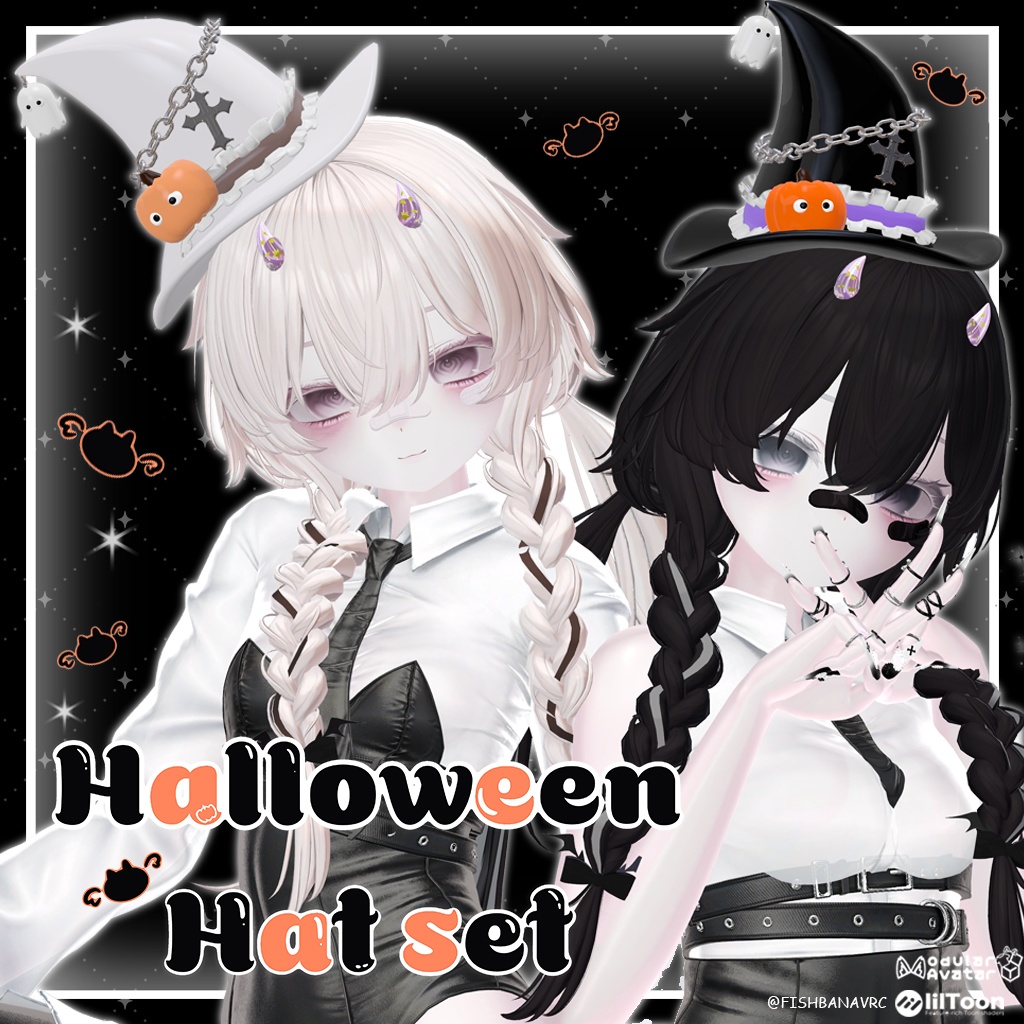 ♡一週間限定セール♡ halloween hat set ♡ ハロウィン セット ♡MA対応♡