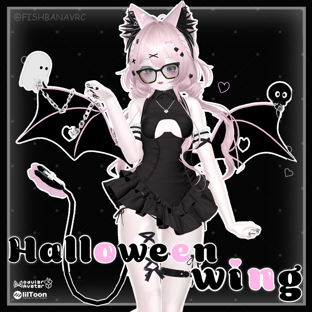 ♡10日限定セール♡ Halloween wing ♡ ハロウィンの翼 ♡MA対応♡