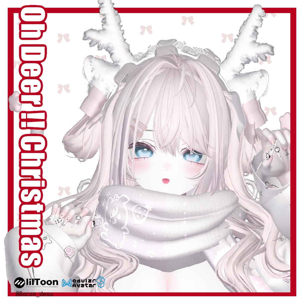 ♡10日限定セール♡OH Deer! christmas ♡クリスマスの頭飾り♡MA対応♡