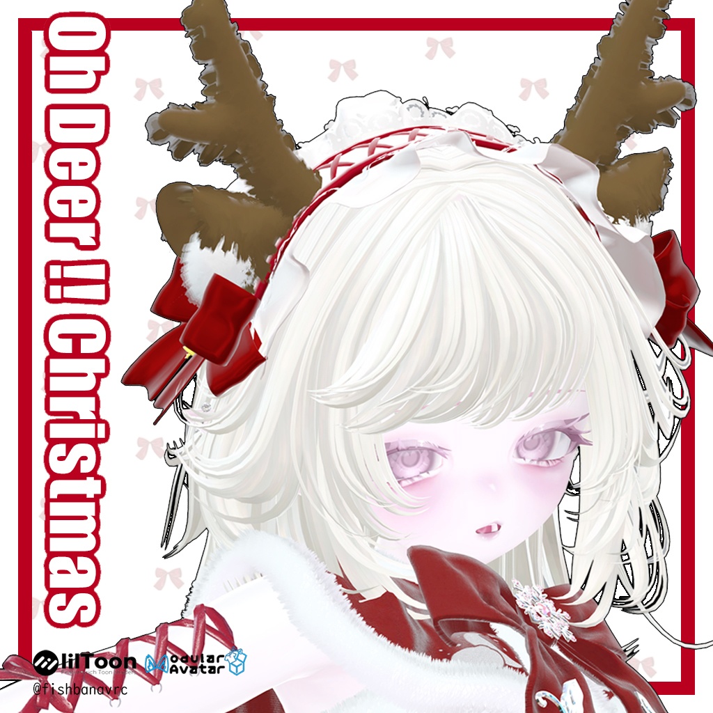 ♡10日限定セール♡OH Deer! christmas ♡クリスマスの頭飾り♡MA対応♡