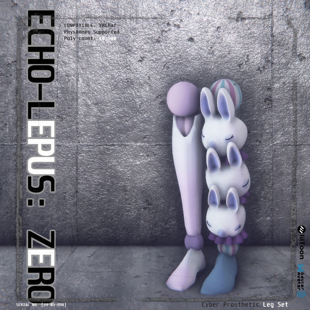 ♡10日限定セール♡ ECHO-LEPUS ZERO♡ 14アバター対応♡MA対応♡