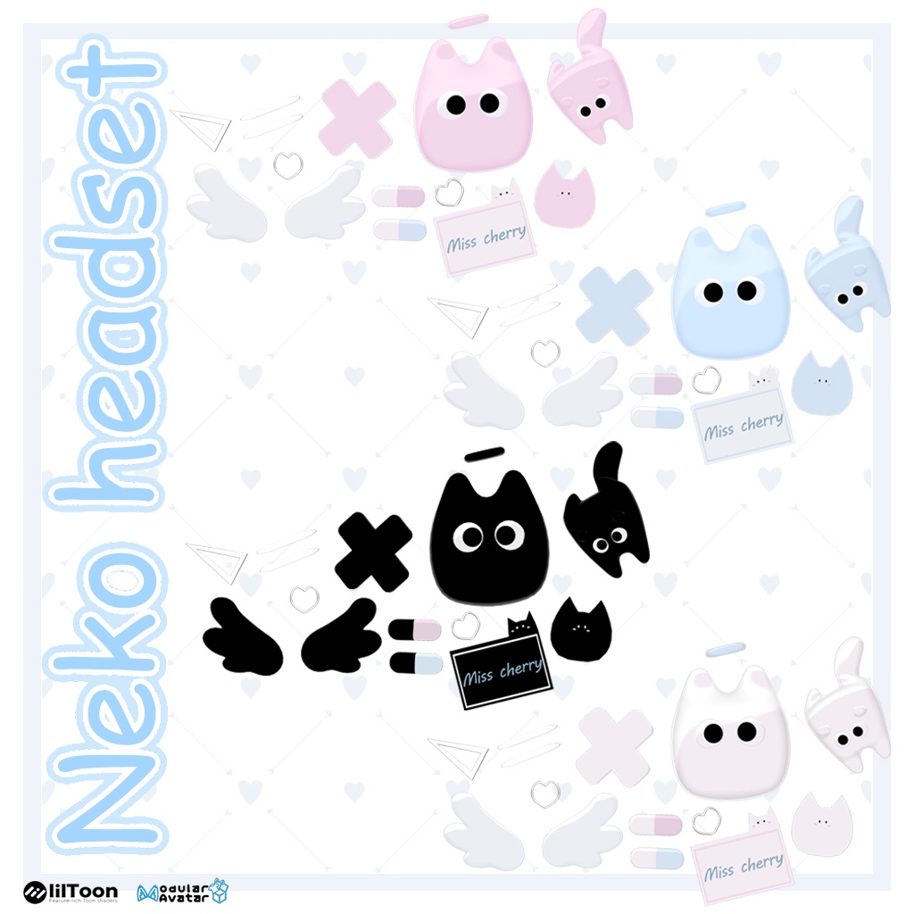 ♡10日限定セール♡Neko Head set♡MA対応♡