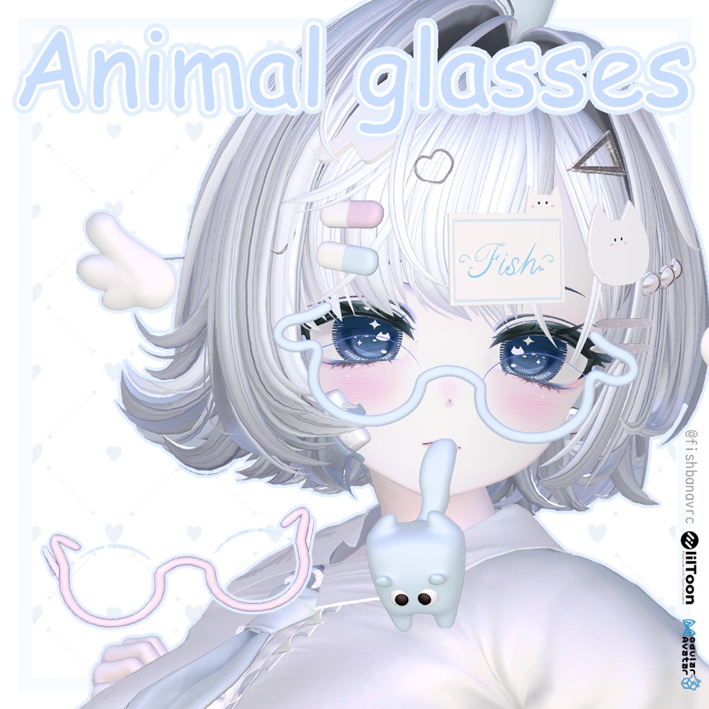 ♡10日限定セール♡ Animal glasses ♡MA対応♡