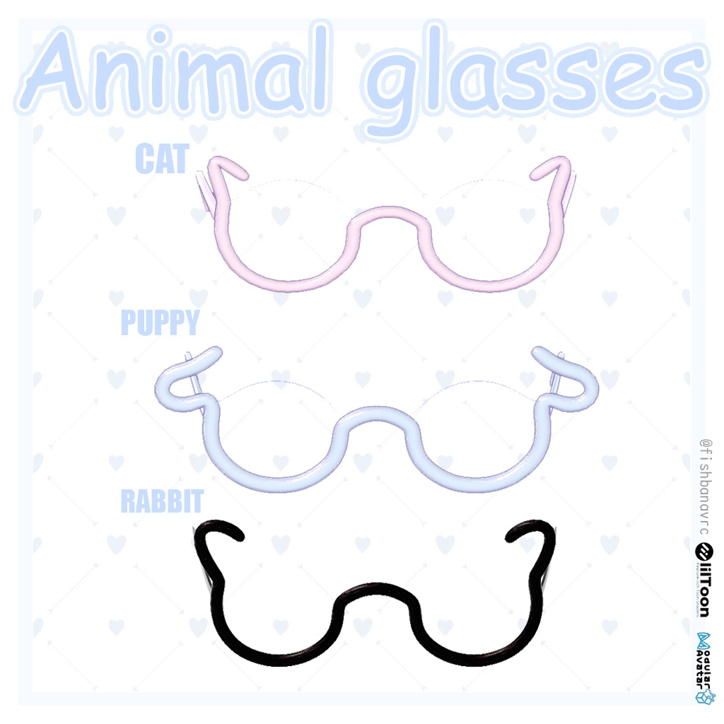 ♡10日限定セール♡ Animal glasses ♡MA対応♡