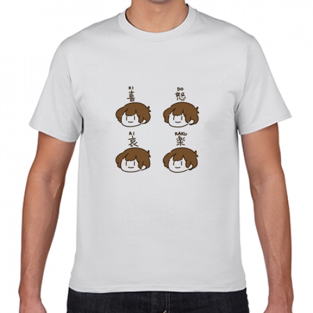 喜怒哀楽Tシャツ　送料無料