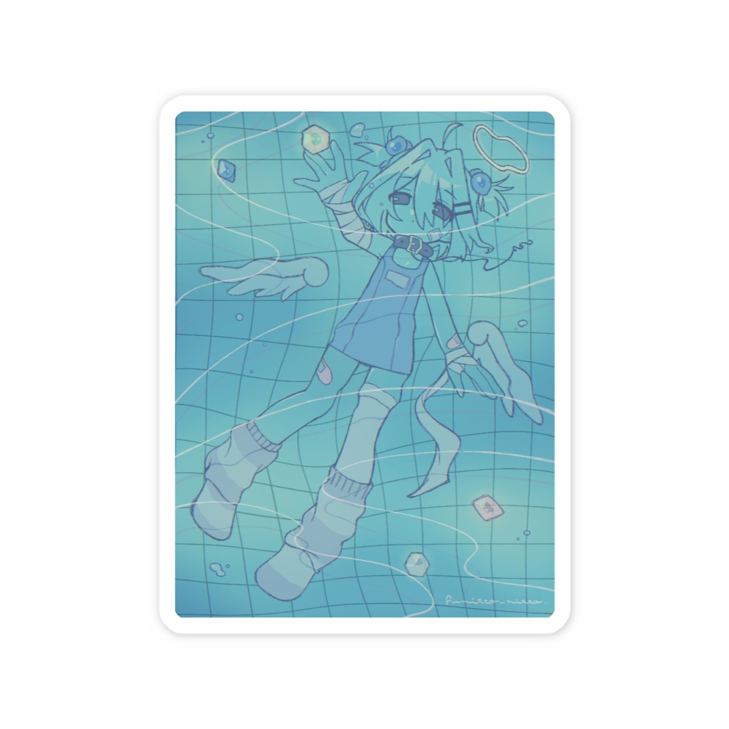 プールのきらきら