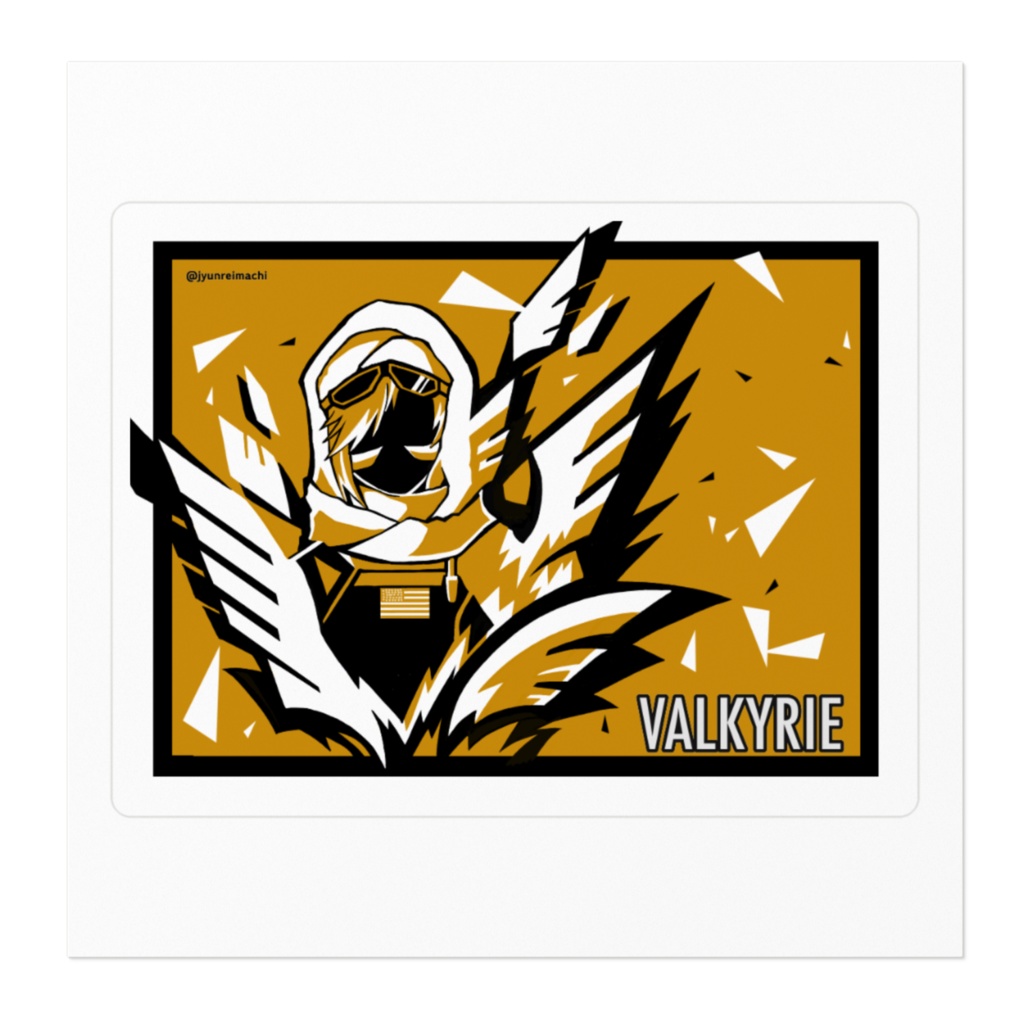 R6S ヴァルキリー ステッカー