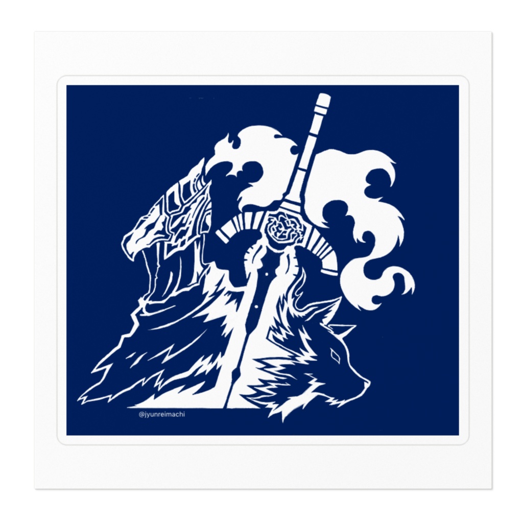 DARK SOULS アルトリウス ステッカー