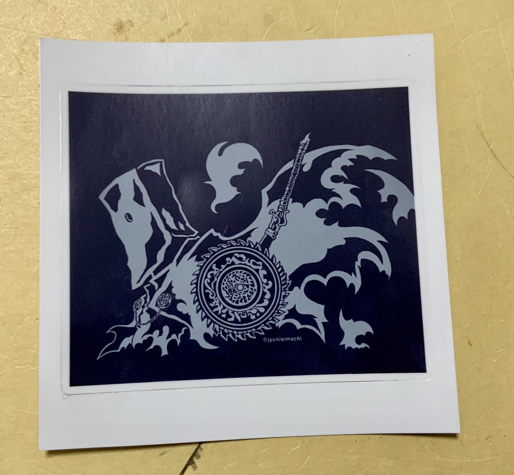 Bloodborne 時計塔のマリア ステッカー