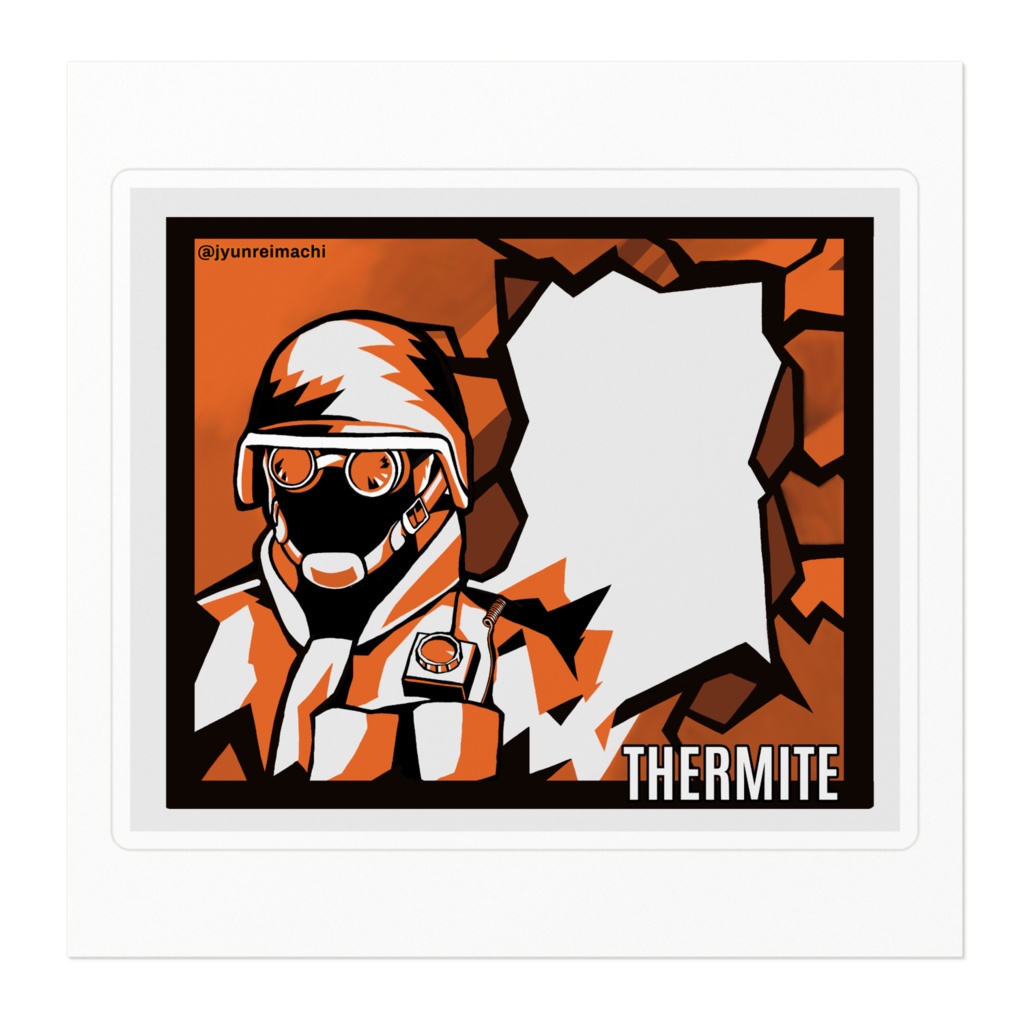 R6S テルミット ステッカー