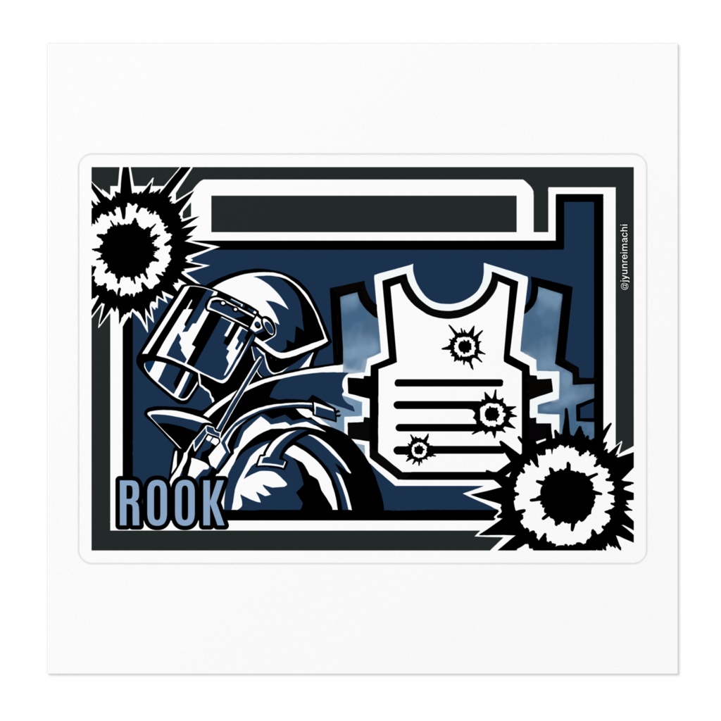 R6S ルーク ステッカー