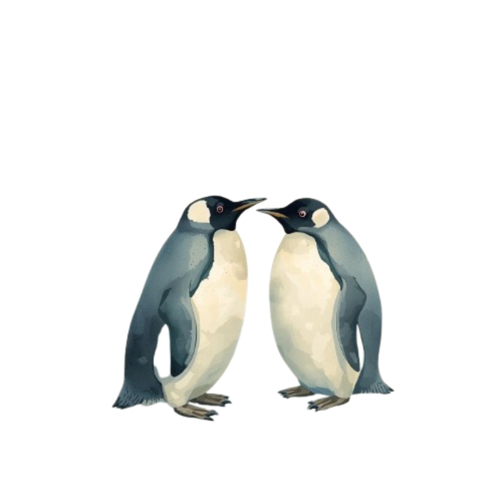 アンティーク水彩 動物クリップアート 15点セット(PNG形式)