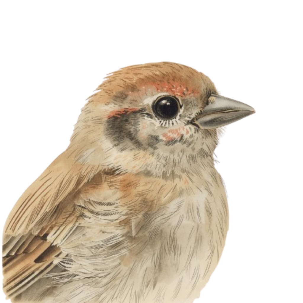 アンティーク水彩 動物クリップアート 15点セット(PNG形式)