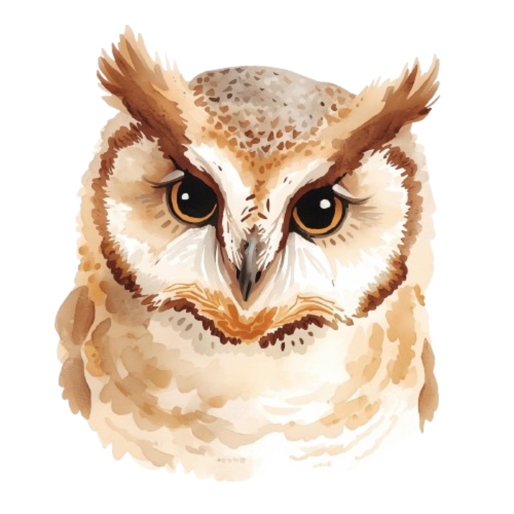 アンティーク水彩 動物クリップアート 15点セット(PNG形式)