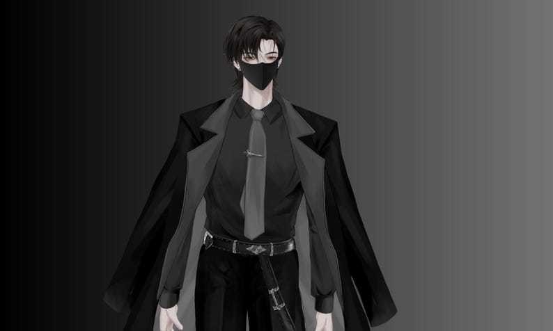 New vtuber model | Live2D Male Vtuber Model | Rigged Model Ready To Use | Male Live2D Model