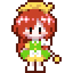 ピクスク用オレンジちゃんアバター