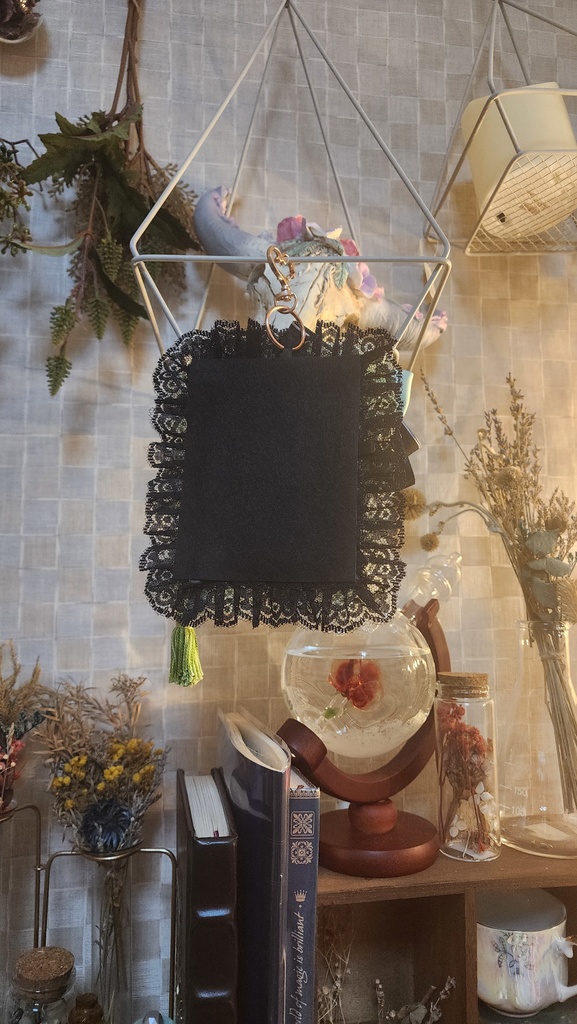 刀剣乱舞 膝丸 風 硬質ケース リボン デコ B7