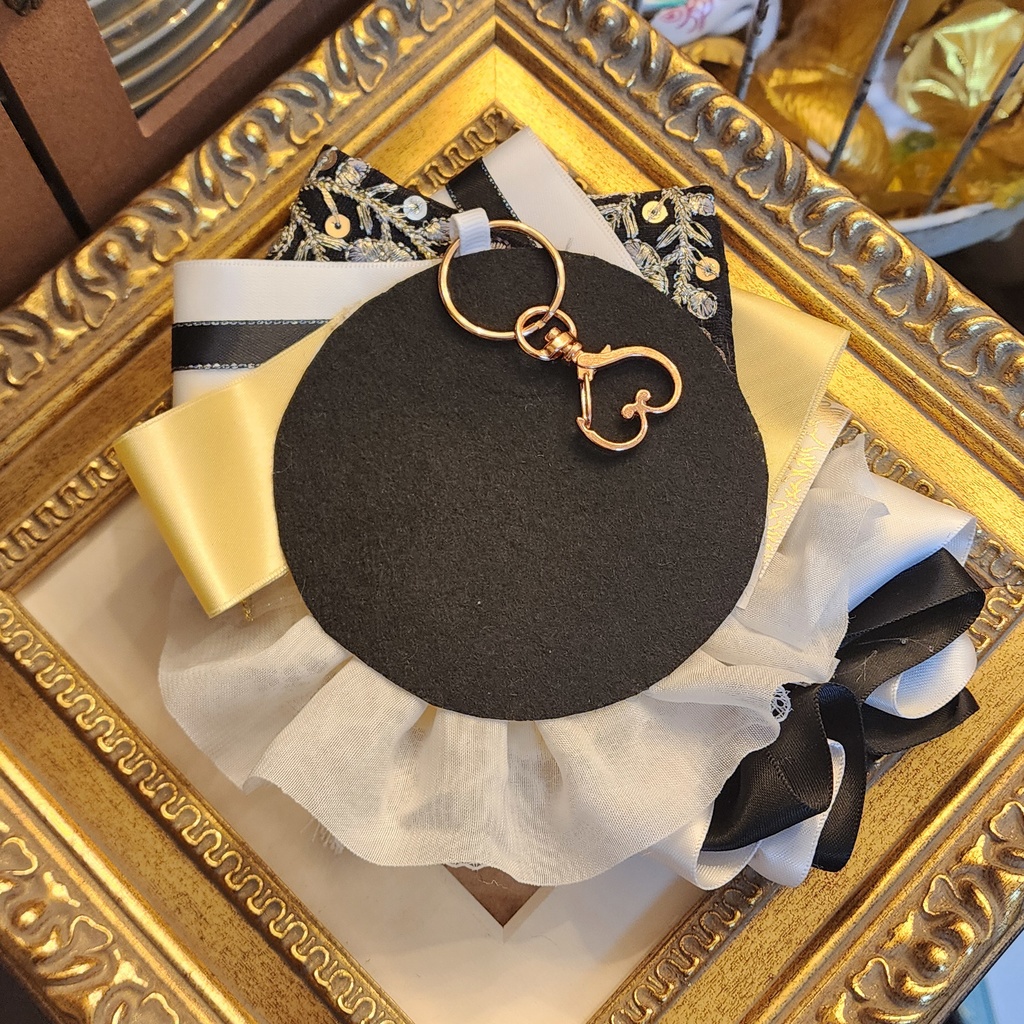 髭切 風 リボンロゼット