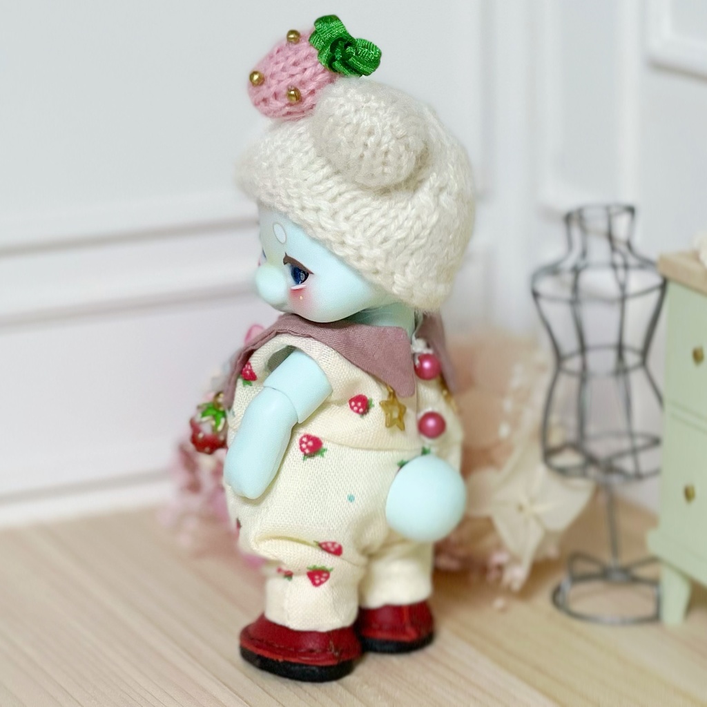 Cocoriang Poi ☆服☆いちごセーラーロンパースセット