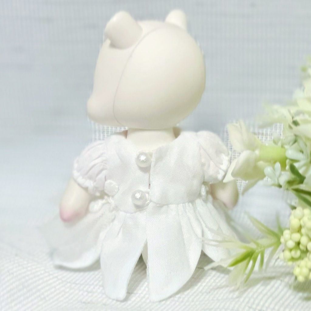 Cocoriang Groomy*お洋服*白いお花ドレス