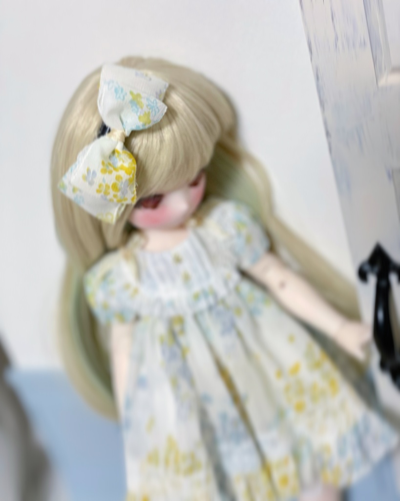 Kumakoちゃん 1/4ドールお洋服 *シフォンワンピースセットPuyoodoll