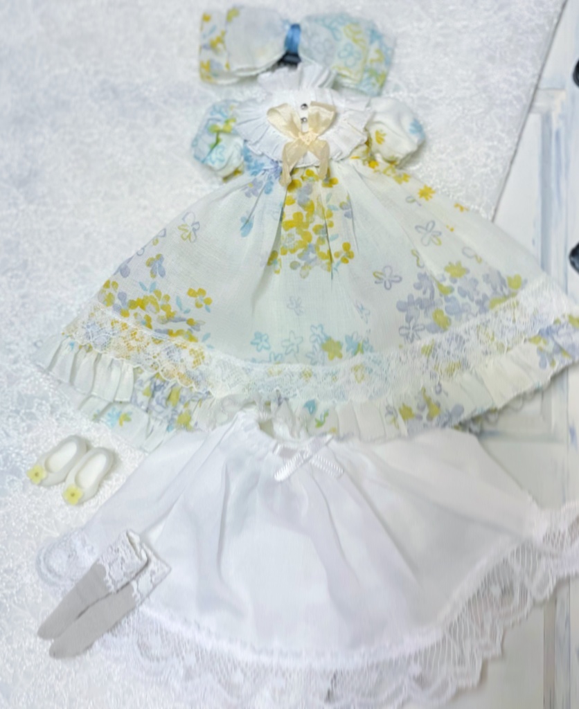 ハルモニアブルーム * お洋服* シフォンワンピースセット Harmoniabloom