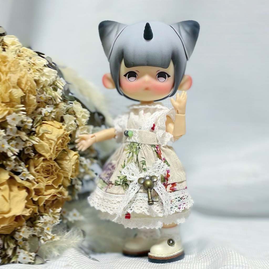 オビツ11*ピコニーモP*1/12ドールお洋服*ナチュラルコーデ *アンティーユ
