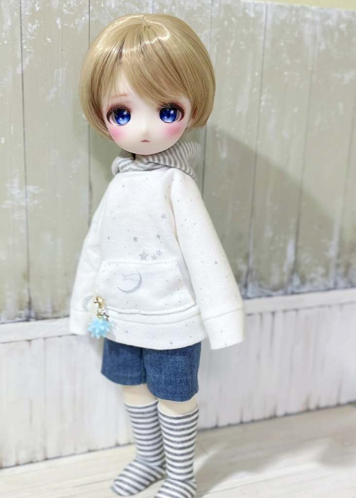 Tinyfox *ブラインドドール * 1/6ドール *お洋服* 萌え袖パーカー ...