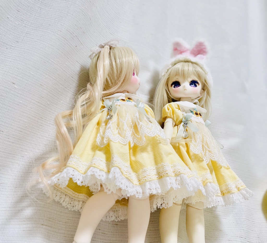 1/6ドール お茶会ワンピース&ドロワーズ 🫧🫖BabyKumako /Tinyfox等