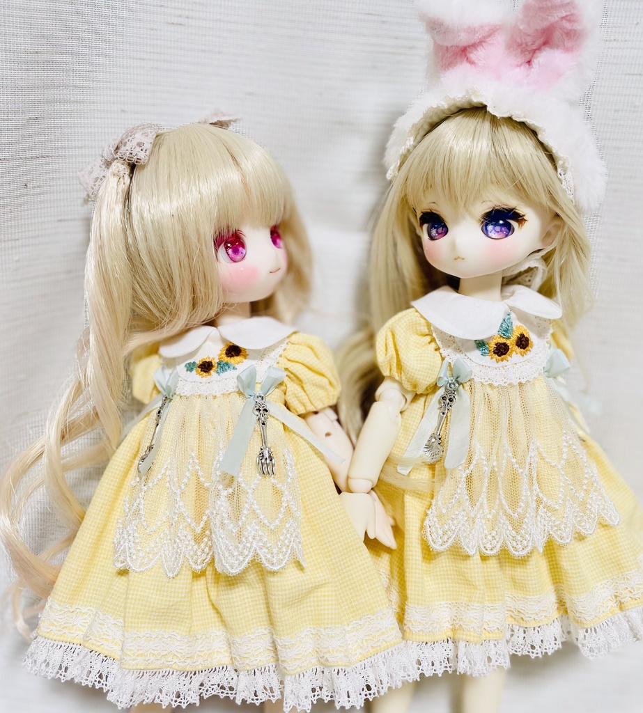 1/6ドール お茶会ワンピース&ドロワーズ 🫧🫖BabyKumako /Tinyfox等