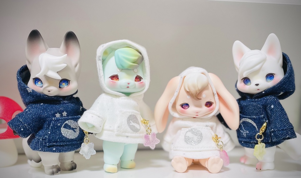 Cocoriang☆Kumukukuっ子用*星空パーカー大きめ