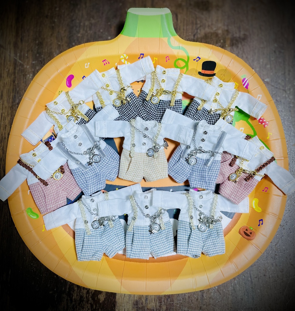 Cocoriang *Kumukuku ☆ ドレスシャツ&タックパンツ オールインワン