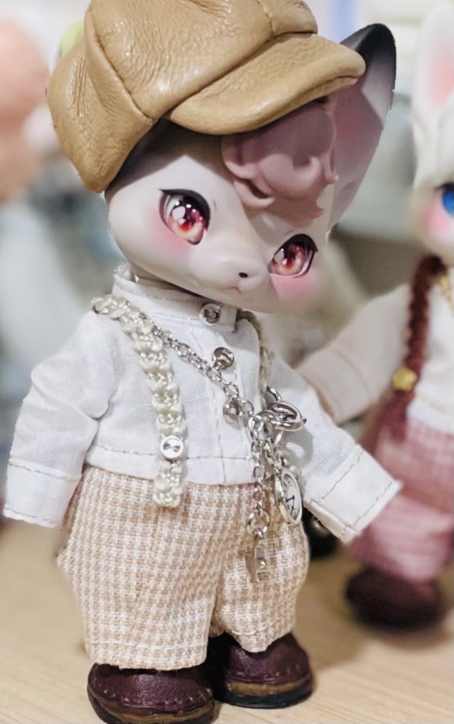 Cocoriang *Kumukuku ☆ ドレスシャツ＆タックパンツ オールインワン
