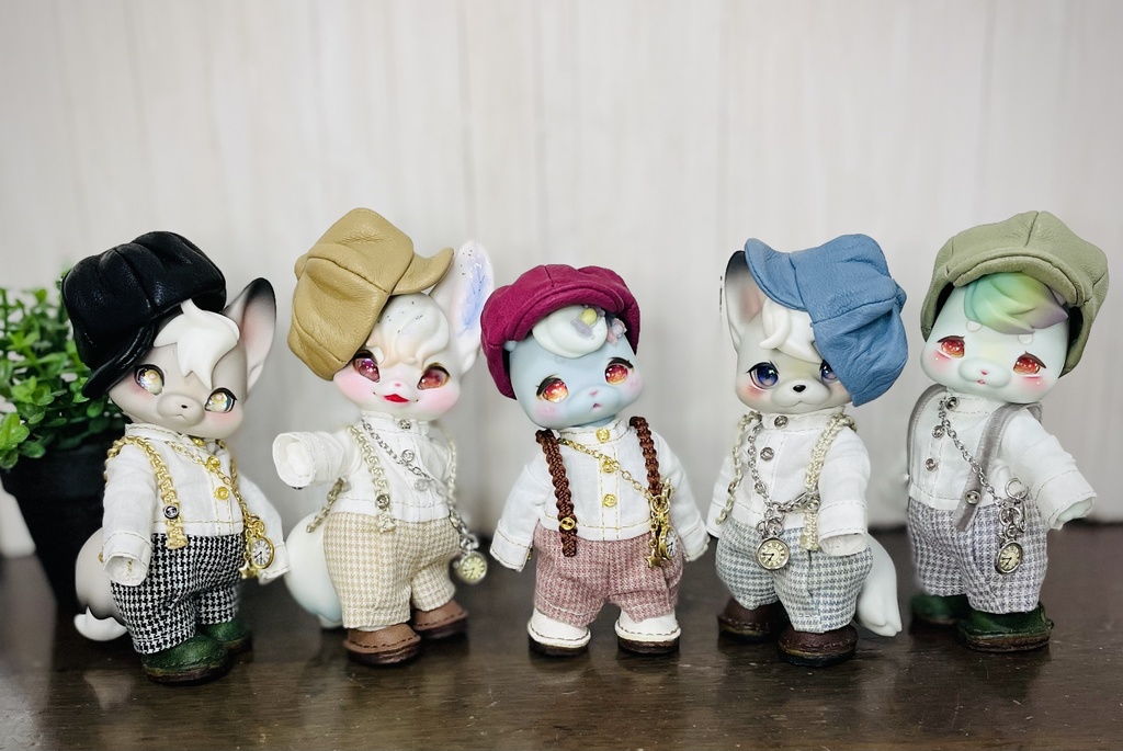 Cocoriang *Kumukuku ☆ ドレスシャツ&タックパンツ オールインワン