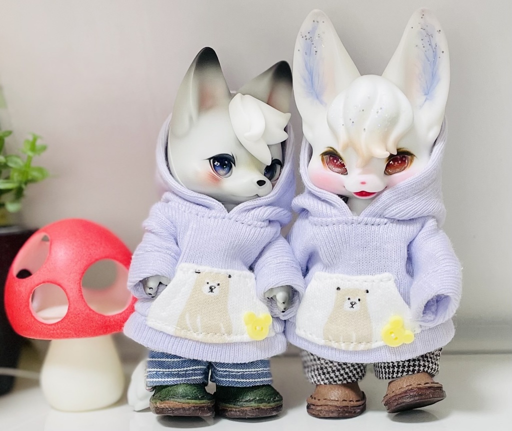 Cocoriang・ Kumukuku doll ☆ くまパーカー🧸