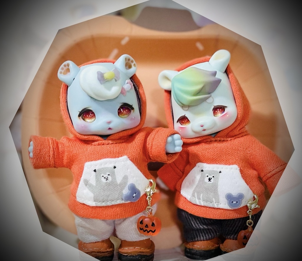 Cocoriang・ Kumukuku doll ☆ くまパーカー🧸