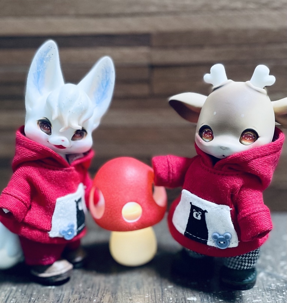 Cocoriang・ Kumukuku doll ☆ くまパーカー🧸