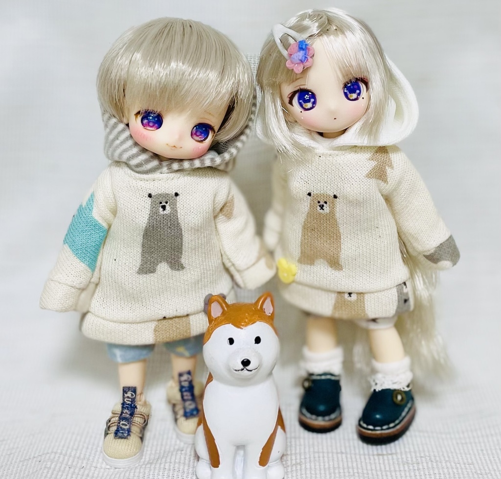 オビツ11 * ピコニーモP * くまパーカー🧸