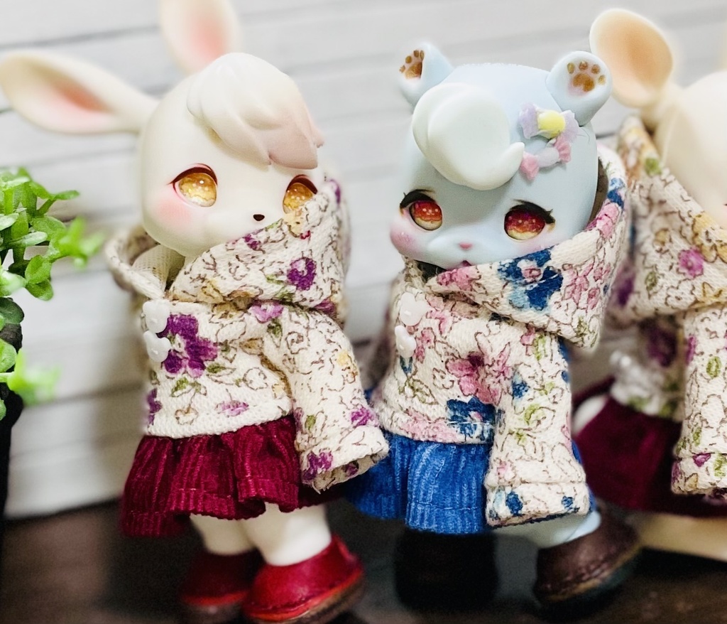 Cocoriang * Kumukuku ☆ お花柄パーカーワンピース