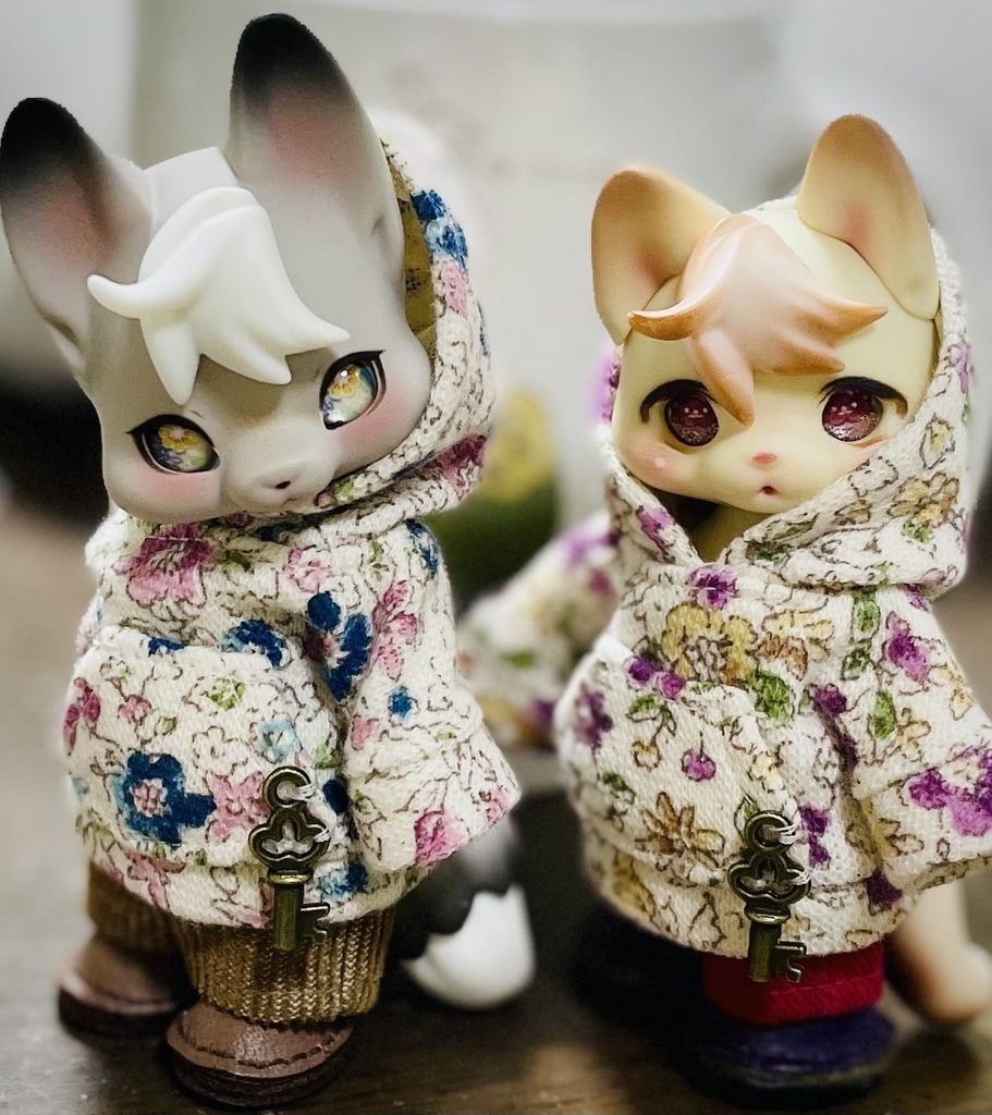 Cocoriang * Kumukuku ☆ 花柄パーカー