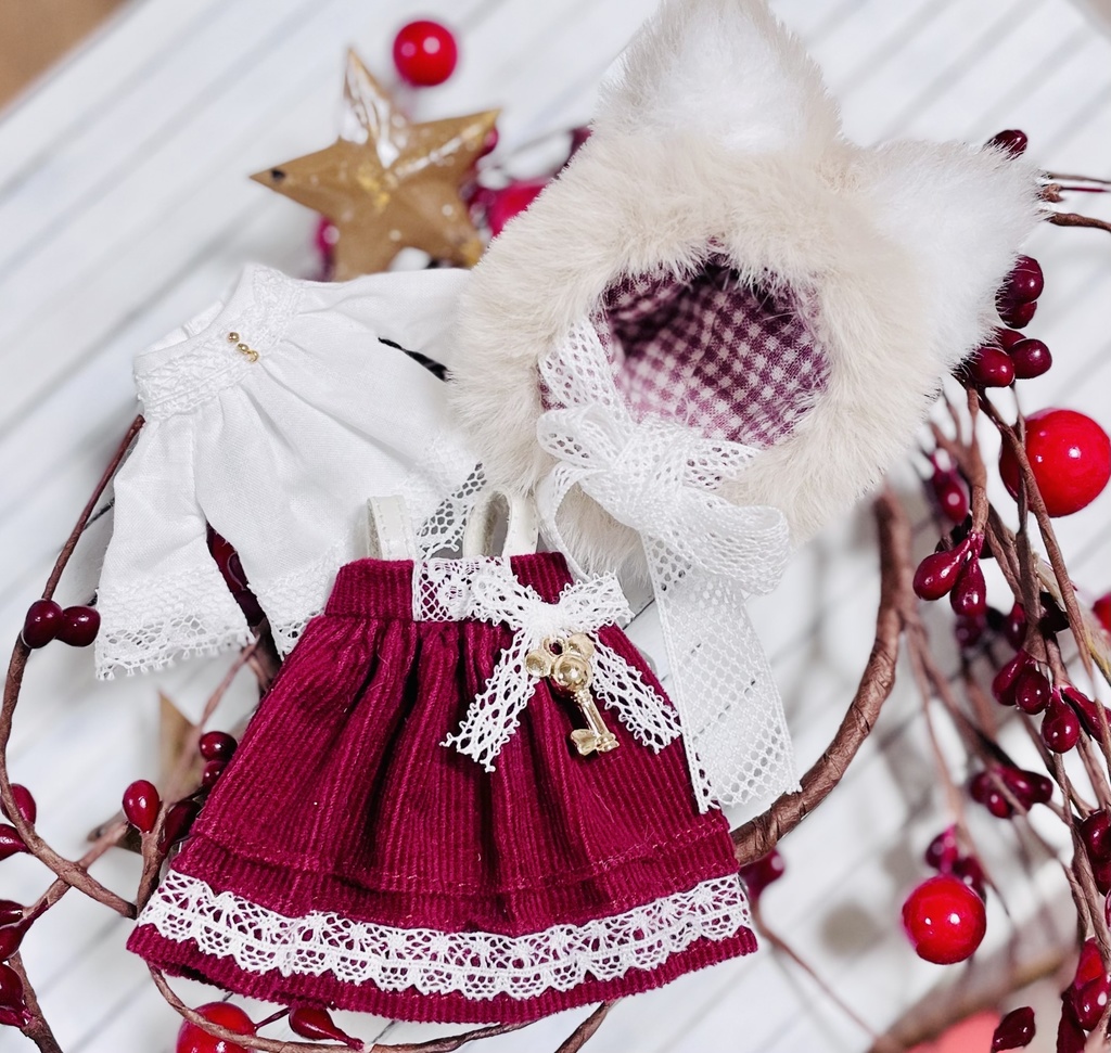 ピコニーモP * オビツ11 ☆ 冬にゃんセット / シュガーカップス