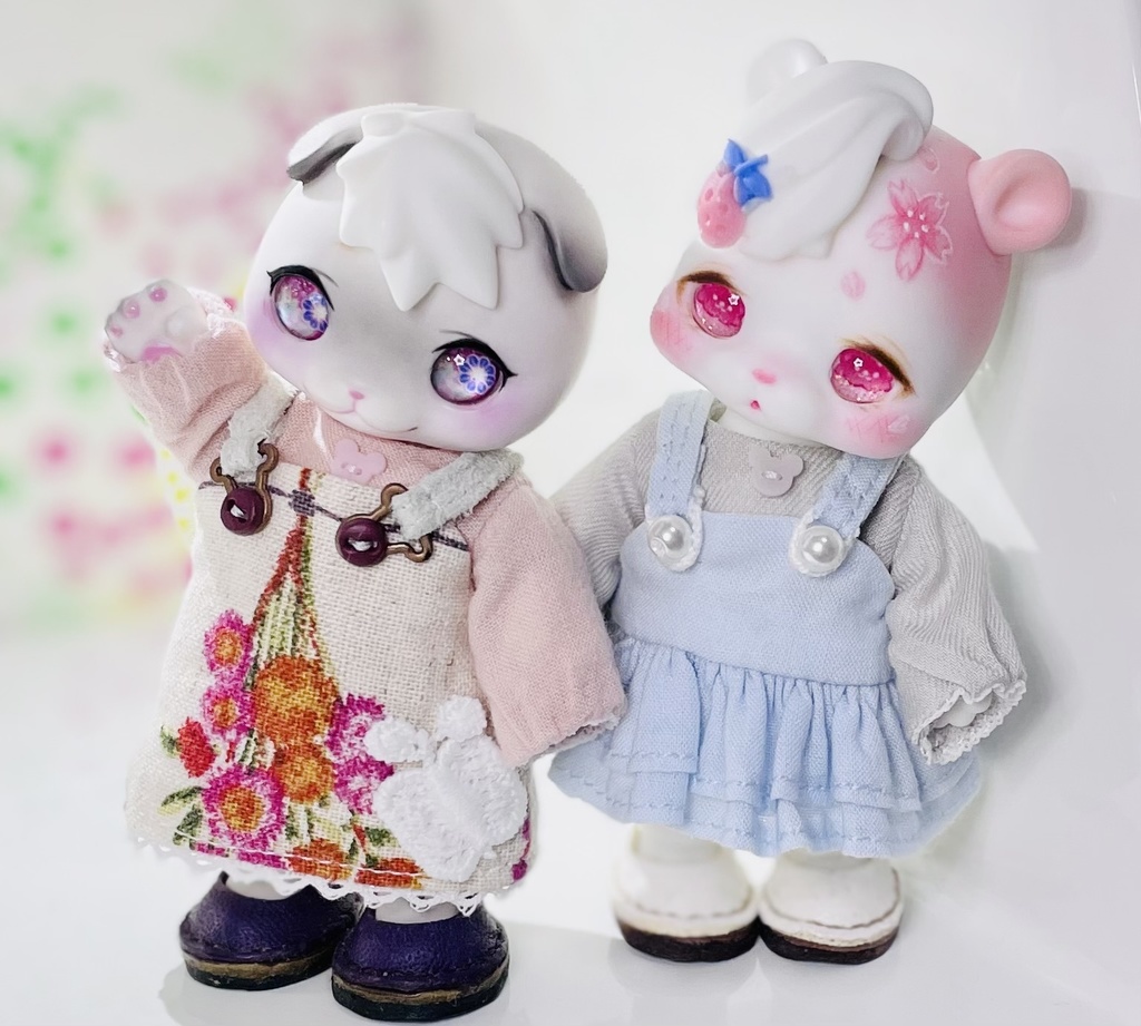 Cocoriang * Kumukuku ☆ ブラウス & サロペットスカート