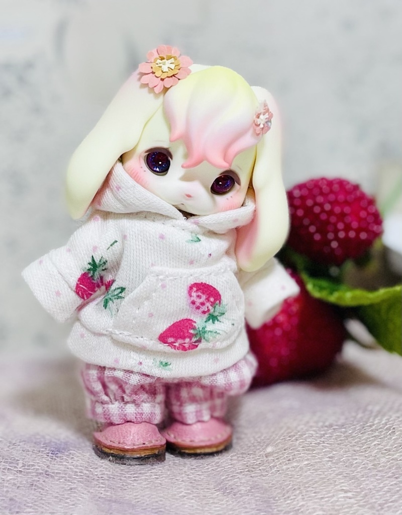 Kumukuku * Cocoriang ☆ いちごパーカー