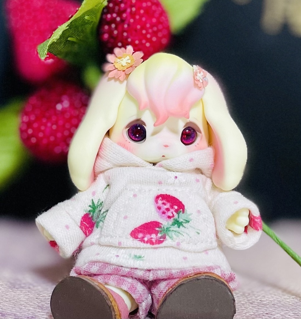 Kumukuku * Cocoriang ☆ いちごパーカー