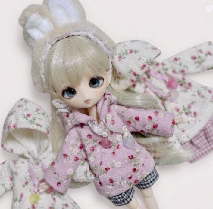 ハルモニアブルーム ♡ ボニーバニー6 ☆ 萌え袖パーカーセット