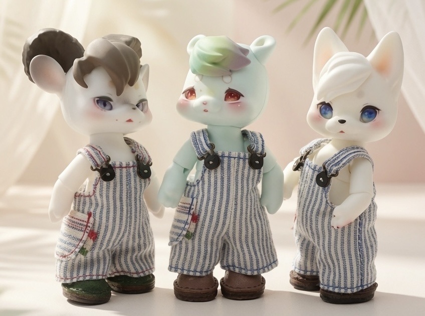 Kumukuku * Cocoriang ☆ ストライプサロペット