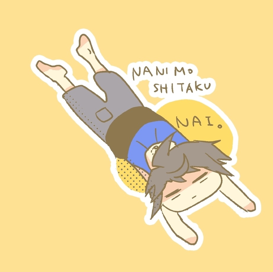 みかマグネット　なにもしたくないミカ　C-3