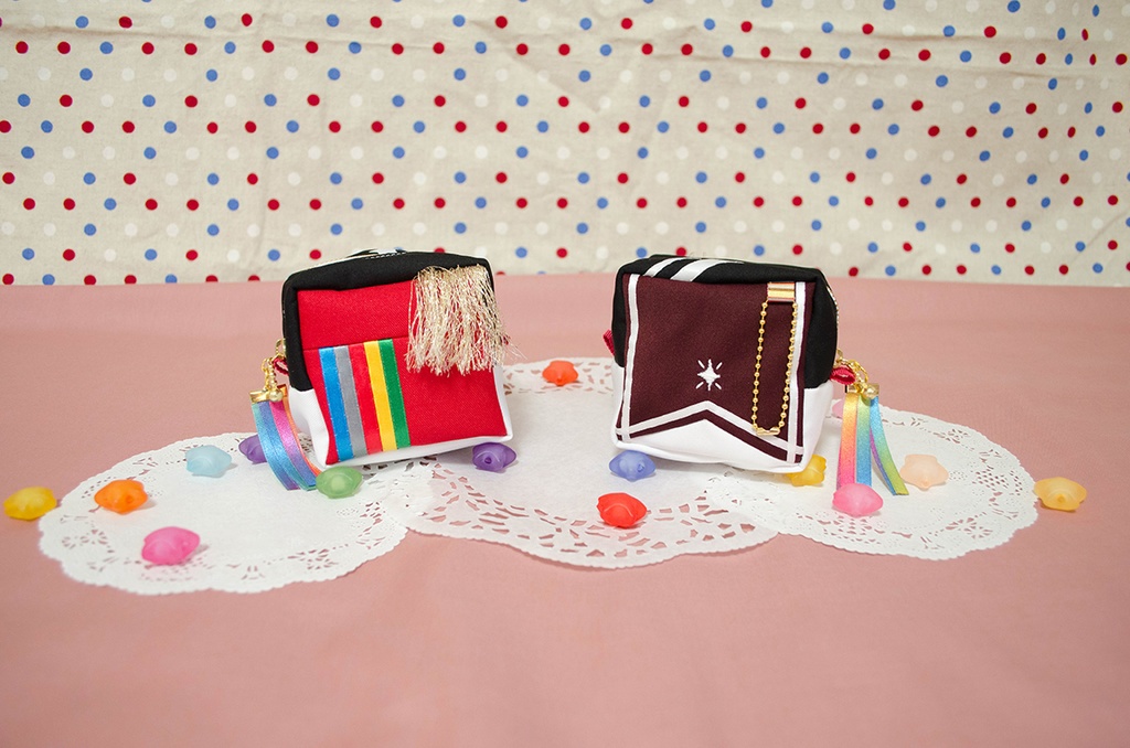 ショコラフェス衣装モチーフキューブポーチ(流星隊)