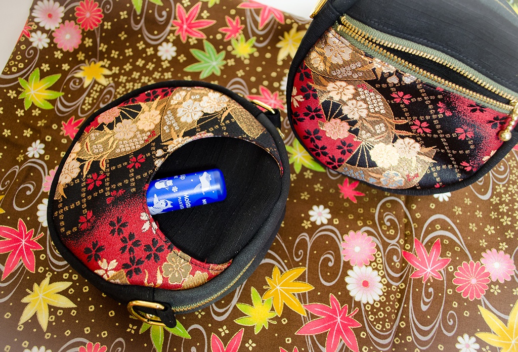 紅月イメージラウンドポーチ(紅敬)